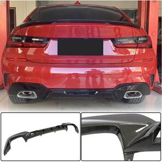 Difuzor Bara Spate V4 pentru M-Sport 2018-2022, Carbon BMW 3 Series G20/G21 2018- foto 1
