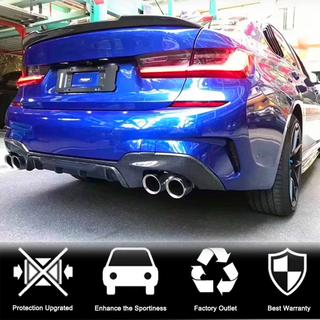 Difuzor Bara Spate V4 pentru M-Sport 2018-2022, Carbon BMW 3 Series G20/G21 2018- foto 2