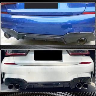 Difuzor Bara Spate V4 pentru M-Sport 2018-2022, Carbon BMW 3 Series G20/G21 2018- foto 3