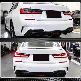 Difuzor bara spate V6 (pentru M-Sport 2018-2022, Carbon) BMW 3 Series G20/G21 2018- foto 3