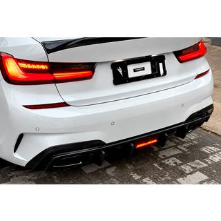 Difuzor bara spate V6 (pentru M-Sport 2018-2022, Carbon) foto 1