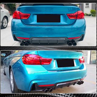 Difuzor Bara Spate V1 (pentru M-Sport, Carbon) BMW 4 Series F32/F33/F36 2012-2020 foto 4