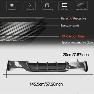 Difuzor Bara Spate V2 (pentru M-Sport, Carbon) BMW 4 Series F32/F33/F36 2012-2020 foto 4