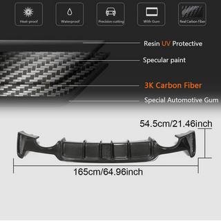 Difuzor Bara Spate V7 (pentru M-Sport, Carbon) BMW 4 Series F32/F33/F36 2012-2020 foto 4