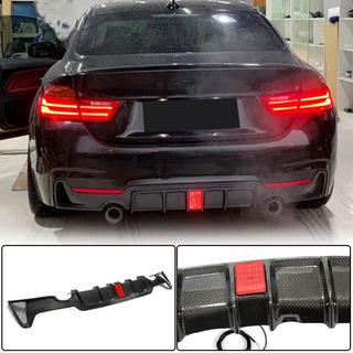 Difuzor spate V8 (pentru M-Sport, carbon) BMW 4 Series F32/F33/F36 2012-2020 foto 1