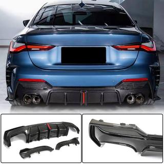 Difuzor Spate V3 pentru G22/G23 M-Sport, Carbon BMW 4 Series G22/23/26 2020- foto 1