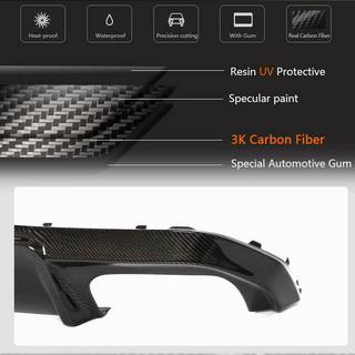 Difuzor Bara Spate V2 (pentru G26 M-Sport, Carbon) BMW 4 Series G22/23/26 2020- foto 4