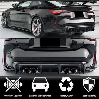 Difuzor bara spate V5 (pentru G82/G83, Carbon) BMW 4 Series G22/23/26 2020- foto 2
