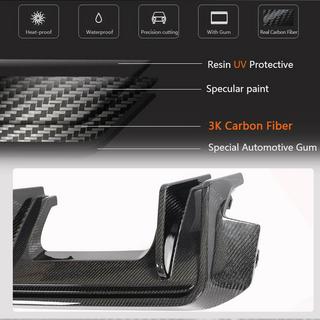 Difuzor bara spate V5 (pentru G82/G83, Carbon) BMW 4 Series G22/23/26 2020- foto 4