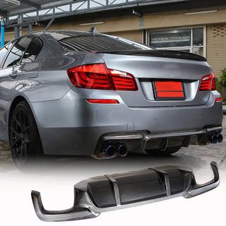 Difuzor Spate V1 pentru F10 M-Sport, Carbon BMW 5 Series F10/F11 2010–2016 foto 1