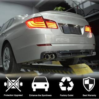 Difuzor bara spate pentru F10 Base 2010-2013, Carbon BMW 5 Series F10/F11 2010–2016 foto 2