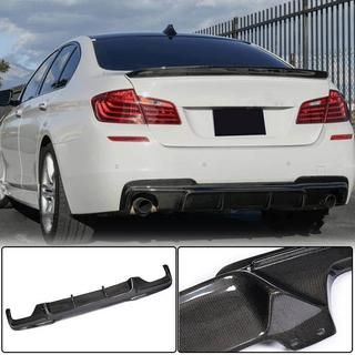 Difuzor Spate V3 pentru F10 M-Sport, Carbon BMW 5 Series F10/F11 2010–2016 foto 1