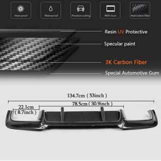 Difuzor Spate V1 pentru F10 M5, Carbon BMW 5 Series F10/F11 2010–2016 foto 3