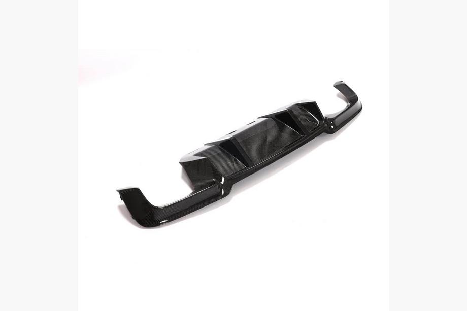 BMW 5 Series F10/F11 2010–2016 Difuzor bara spate Carbon V2 (pentru M5) Foto 6