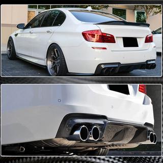 Difuzor Spate V4 pentru F10 M5, Carbon BMW 5 Series F10/F11 2010–2016 foto 3