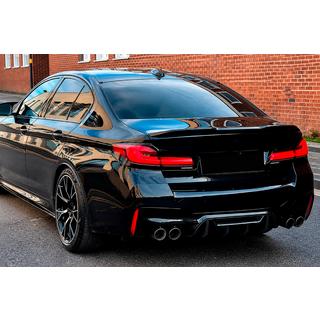 Difuzor bara spate V1 (pentru M5 F90, carbon) BMW Seria 5 G30/G31 2017–2023 foto 1