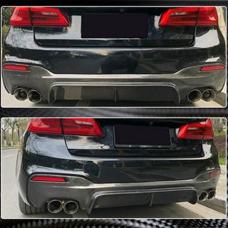 Difuzor bara spate V3 pentru M-Sport/M5 F90 (Carbon) BMW Seria 5 G30/G31 2017–2023 foto 3