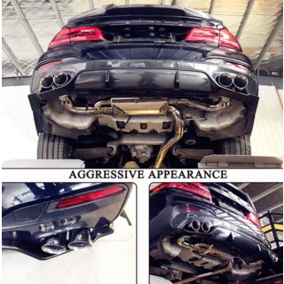 Difuzor bara spate V6 (pentru M-Sport, carbon) BMW Seria 5 G30/G31 2017–2023 foto 3