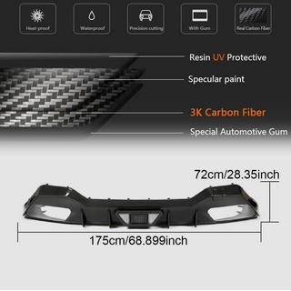 Difuzor Spate V1 pentru G14/G15 M-Sport, Carbon BMW 8 Series G14/G15/G16 2018- foto 4