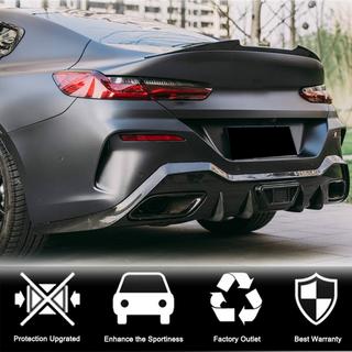 Difuzor Spate V1 pentru G16 M-Sport, Carbon BMW 8 Series G14/G15/G16 2018- foto 3