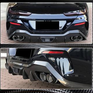 Difuzor Spate V1 pentru G16 M-Sport, Carbon BMW 8 Series G14/G15/G16 2018- foto 4