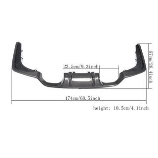 Difuzor bara spate V2 (pentru F82/F83, Carbon) BMW 4 Series F32/F33/F36 2012-2020 foto 1