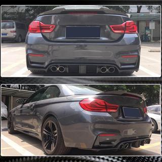 Difuzor Spate V12 (pentru F82/F83, Carbon) BMW 4 Series F32/F33/F36 2012-2020 foto 4