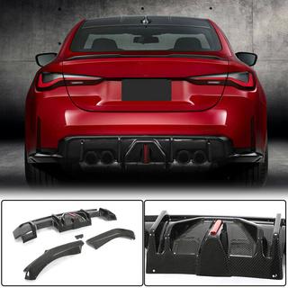 Difuzor Spate V4 (pentru G82/G83, Carbon) BMW 4 Series G22/23/26 2020- foto 1