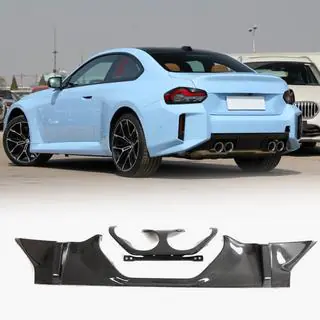 Difuzor bara spate V1 (pentru G87, Carbon) foto 1
