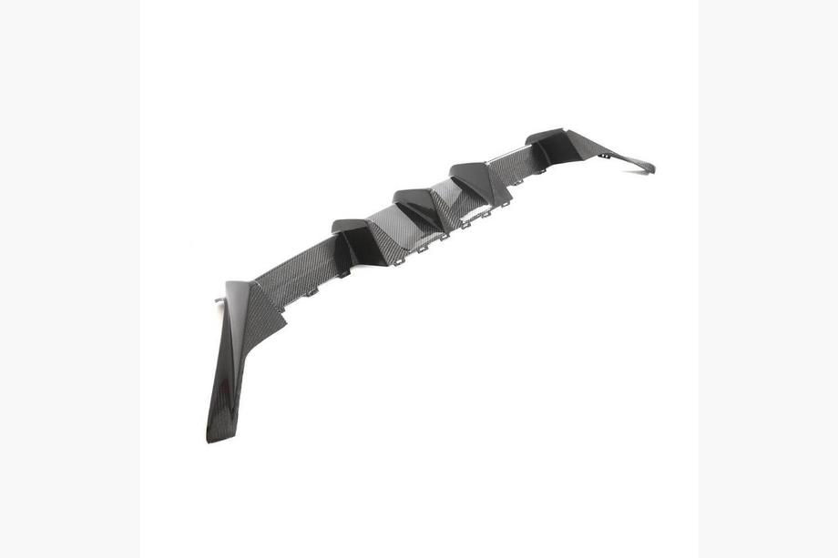 BMW 2 Series G42 2021- Difuzor bara spate V3 (pentru G87, Carbon) Foto 7