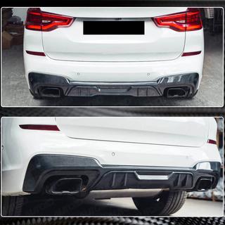 Difuzor bara spate (pentru M-Sport original 2018-2021, Carbon) foto 4