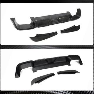 Difuzor bara spate V2 (pentru F97 2018-2021, Carbon) foto 3