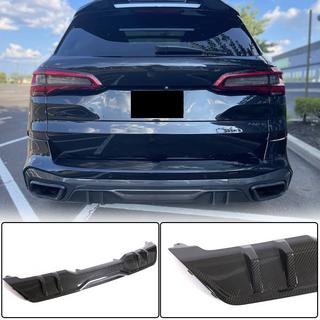 Difuzor bara spate V1 (2018-2022, Carbon Natural) BMW X5 G05 2019–2026 foto 1