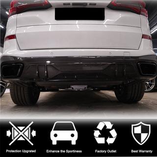 Difuzor bara spate V1 (2018-2022, Carbon Natural) BMW X5 G05 2019–2026 foto 3