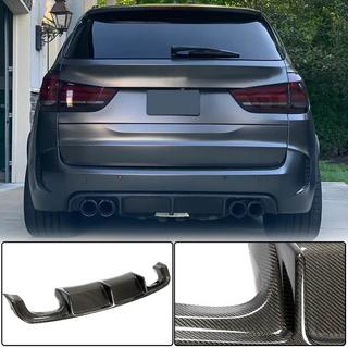 Difuzor spate V2 (pentru F85, carbon) BMW X5 F15 2013-2018 foto 2