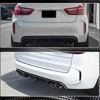 Difuzor spate V2 (pentru F85, carbon) BMW X5 F15 2013-2018 foto 4