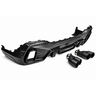 Difuzor spate pentru M-Sport (2018-2022, carbon) BMW X6 G06 2019–2027 foto 4