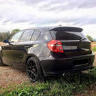 BMW 1 Series E81/E82/E87/E88 2004-2011 Spoiler luneta spate ABS (E81/E87) foto 2