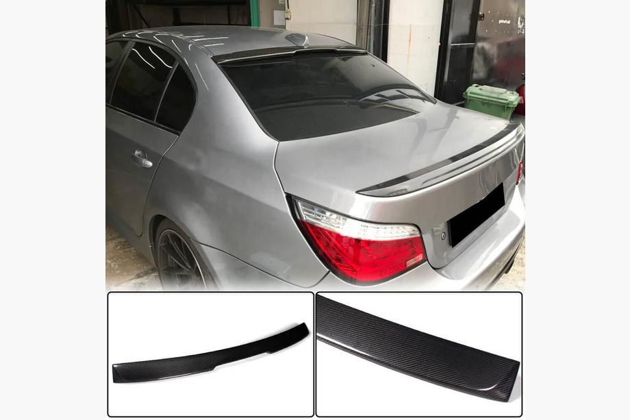 BMW 5 Series E60/E61 2003-2010 Blenda spoiler spate (pentru SD, Carbon) Image
