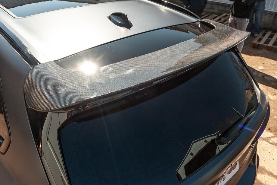 BMW X5 G05 2019–2026 Spoiler luneta spate V3 (Carbon natural) Foto 1