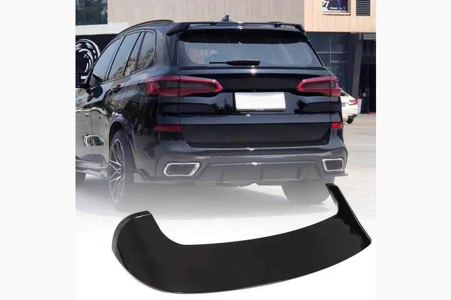 BMW X5 G05 2019–2026 Spoiler luneta spate V4 (Carbon real) Foto 1