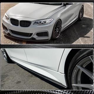 Extensii praguri laterale (pentru M-Sport, Carbon) BMW 2 Series F22/F23 2014-2021 foto 3