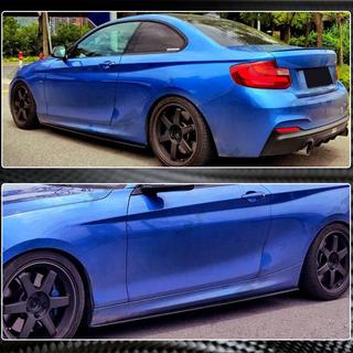 Extensii praguri laterale (pentru M-Sport, Carbon) BMW 2 Series F22/F23 2014-2021 foto 4