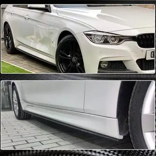 Capace praguri V1 (pentru praguri M-Sport, carbon) foto 4