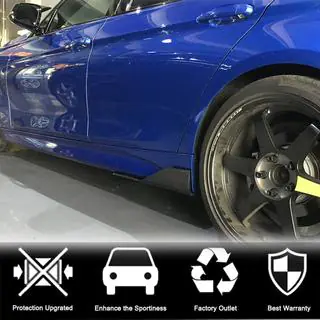 Capace praguri V2 (pentru praguri M-Sport, carbon) foto 3