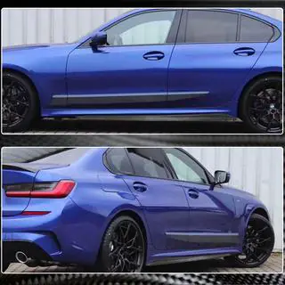 Extensii praguri V4 (pentru G20 M-Sport, carbon) foto 2