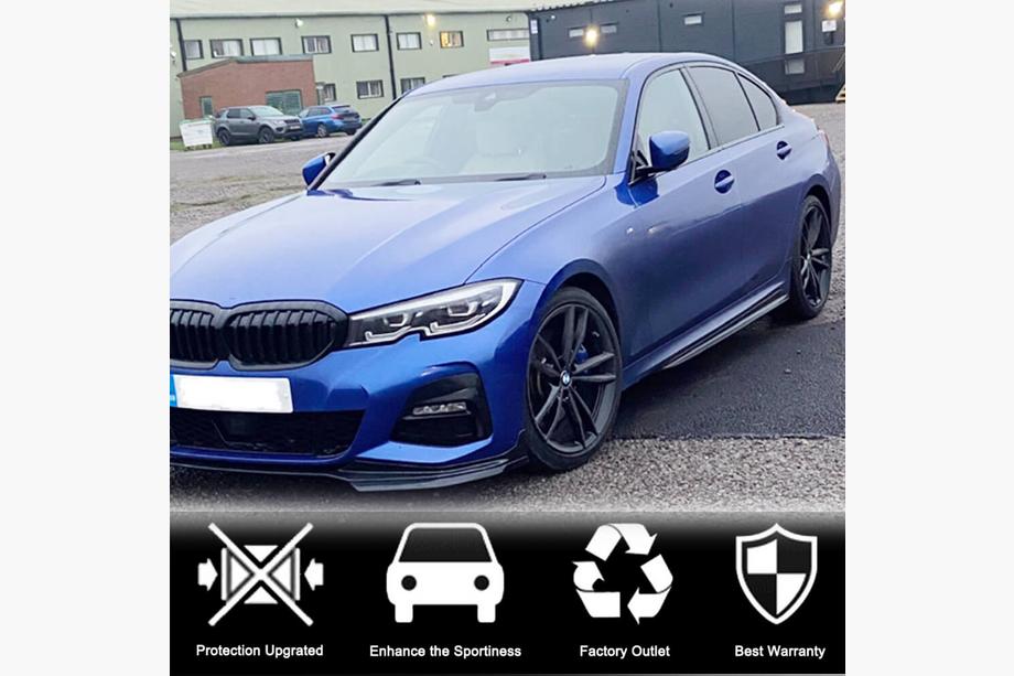 BMW 3 Series G20/G21 2018- Extensii praguri V4 (pentru G20 M-Sport, carbon) Foto 10