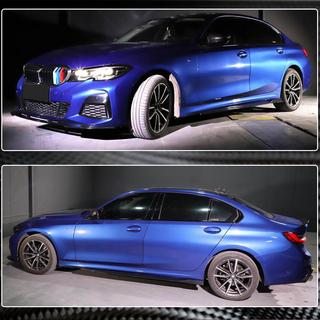 Extensii praguri V2 (pentru G20 M-Sport, carbon) BMW 3 Series G20/G21 2018- foto 4