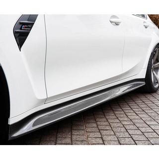 Extensii praguri V5 (pentru G80, Carbon) BMW 3 Series G20/G21 2018- foto 3