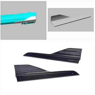 Extensii praguri laterale (pentru F32/F33/F36 M-Sport, Carbon) BMW 4 Series F32/F33/F36 2012-2020 foto 2